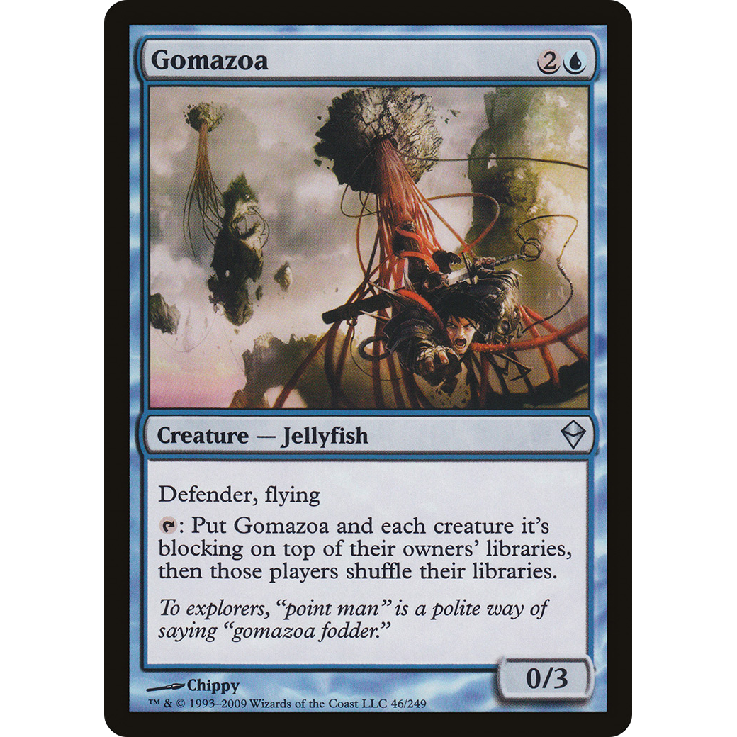 Gomazoa (ZEN-046) - Zendikar Foil