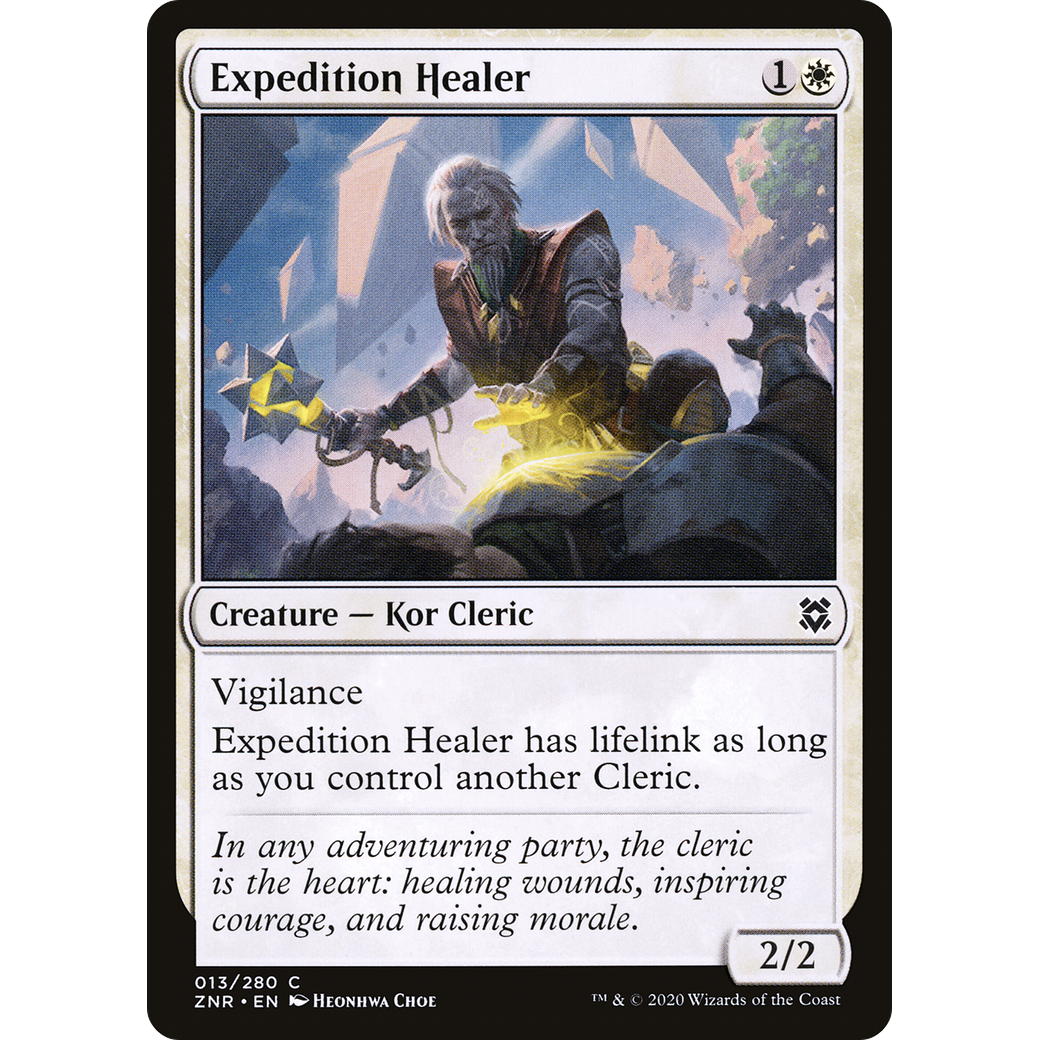 Expedition Healer (ZNR-013) - Zendikar Rising