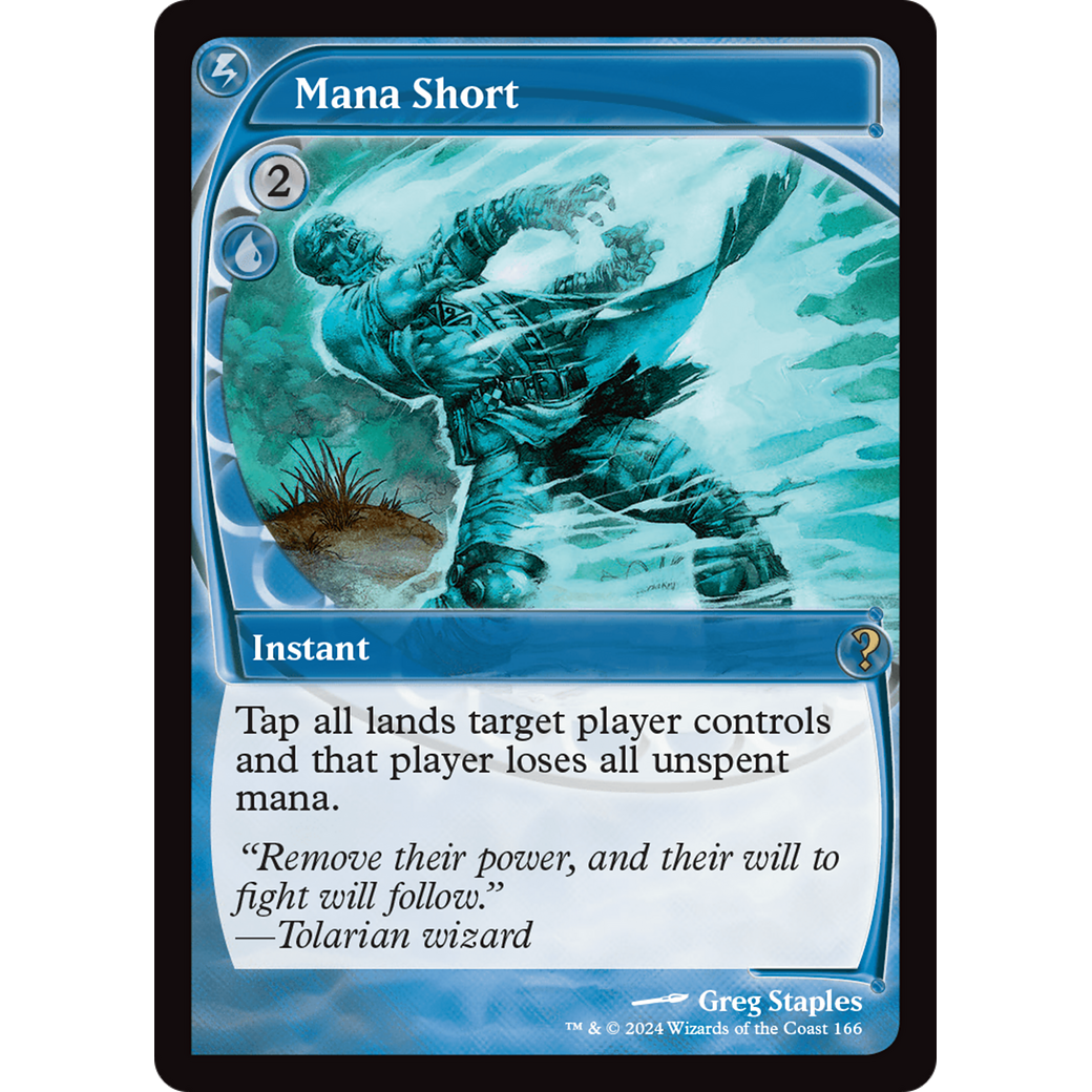 Mana Short (Future Sight) (MB2-166) - Mystery Booster 2 Foil