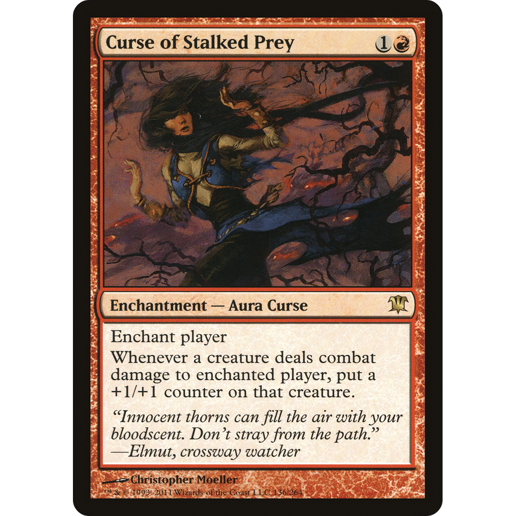 Curse of Stalked Prey (ISD-136) - Innistrad Foil