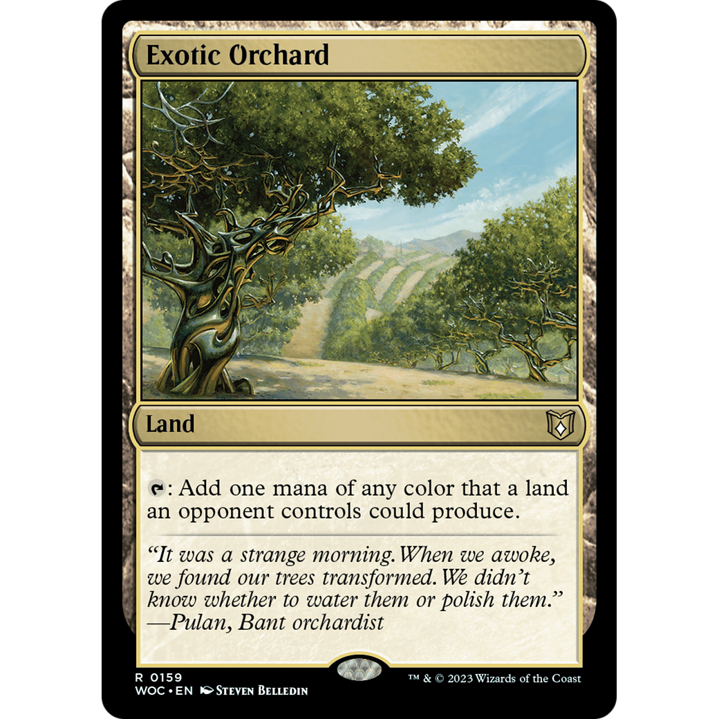 Exotic Orchard (WOC-159) - Wilds of Eldraine Commander