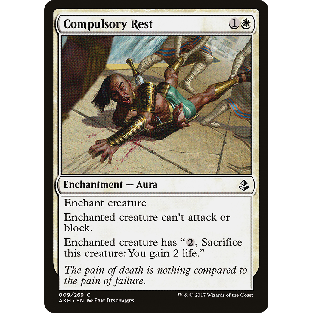 Compulsory Rest (AKH-009) - Amonkhet