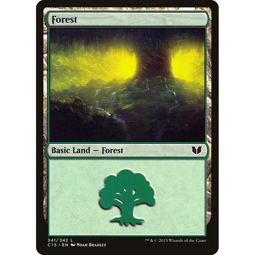 Forest (341) (C15-341) - Commander 2015
