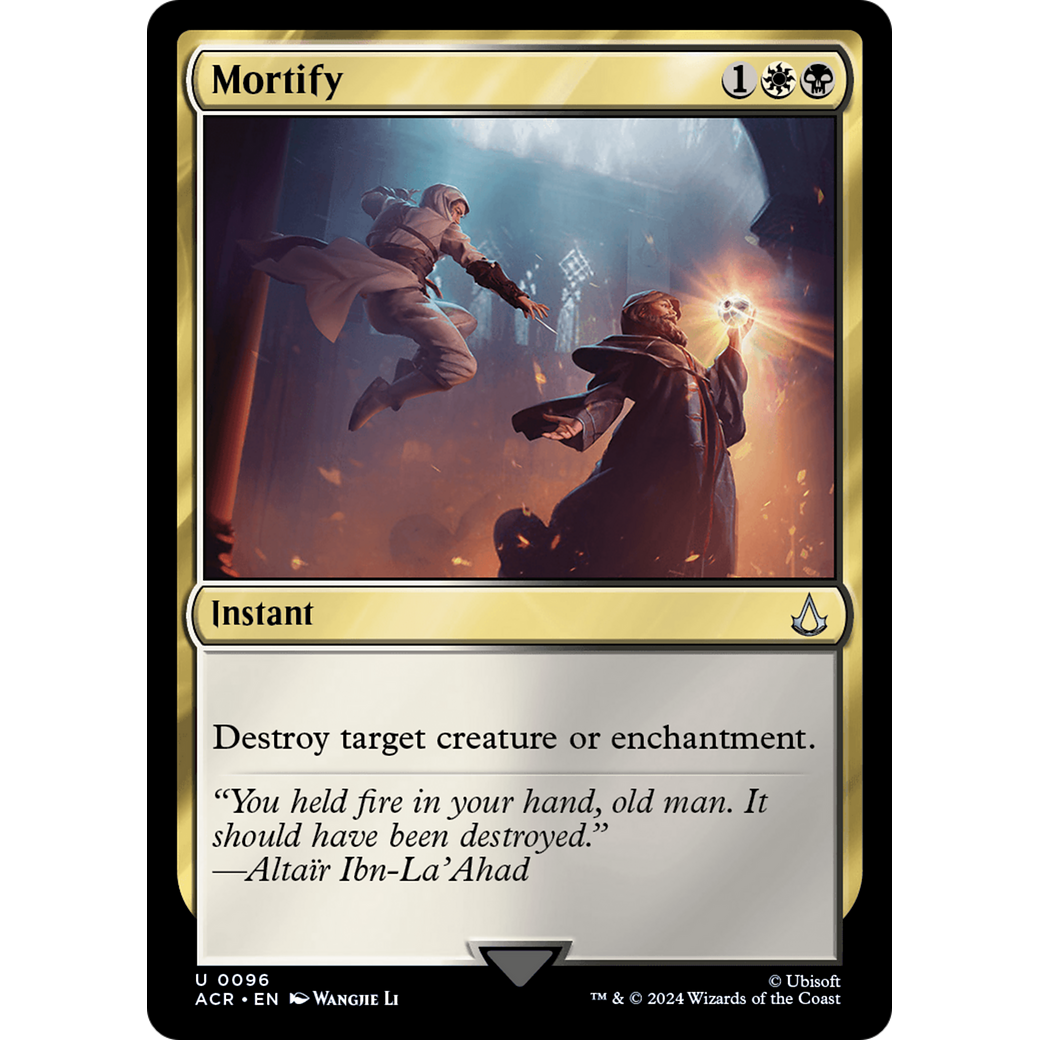 Mortify (ACR-096) - Assassin's Creed Foil
