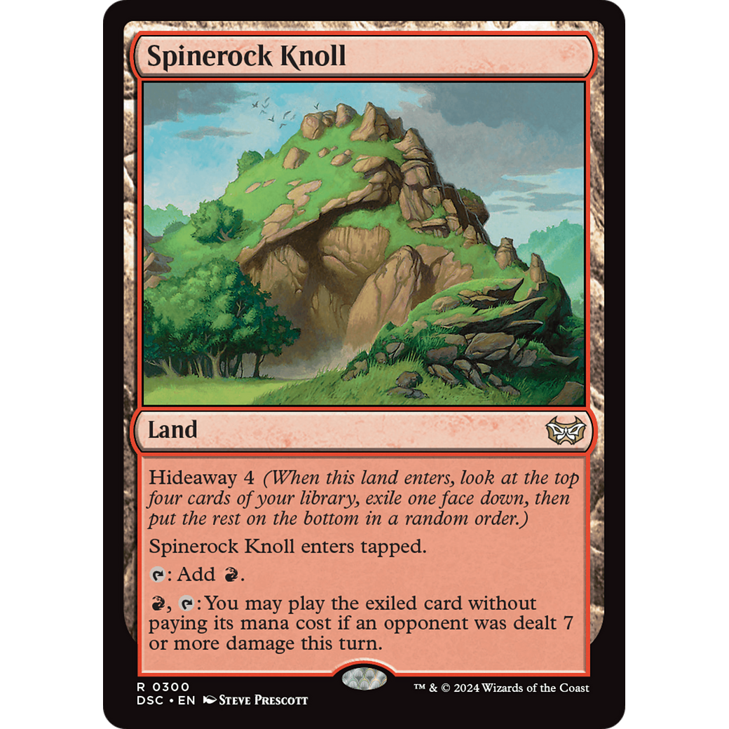Spinerock Knoll (DSC-300) - Duskmourn: House of Horror Commander