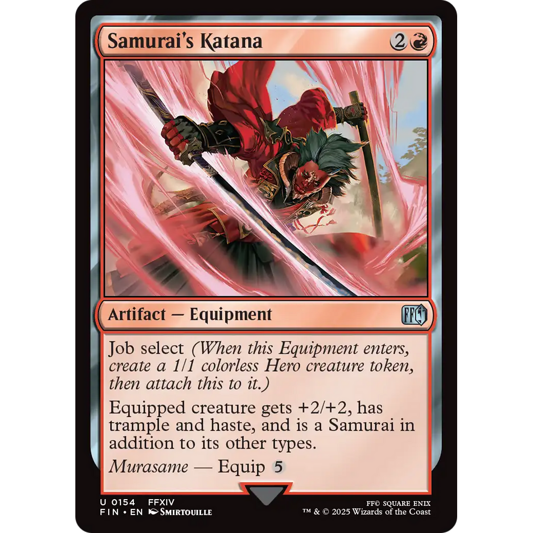 Samurai's Katana (FIN-154) - FINAL FANTASY