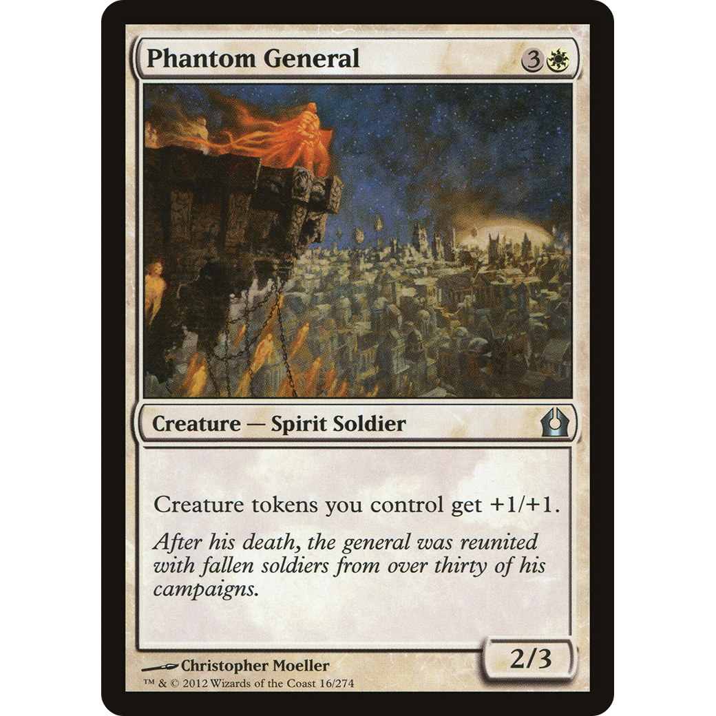 Phantom General (RTR-016) - Return to Ravnica Foil