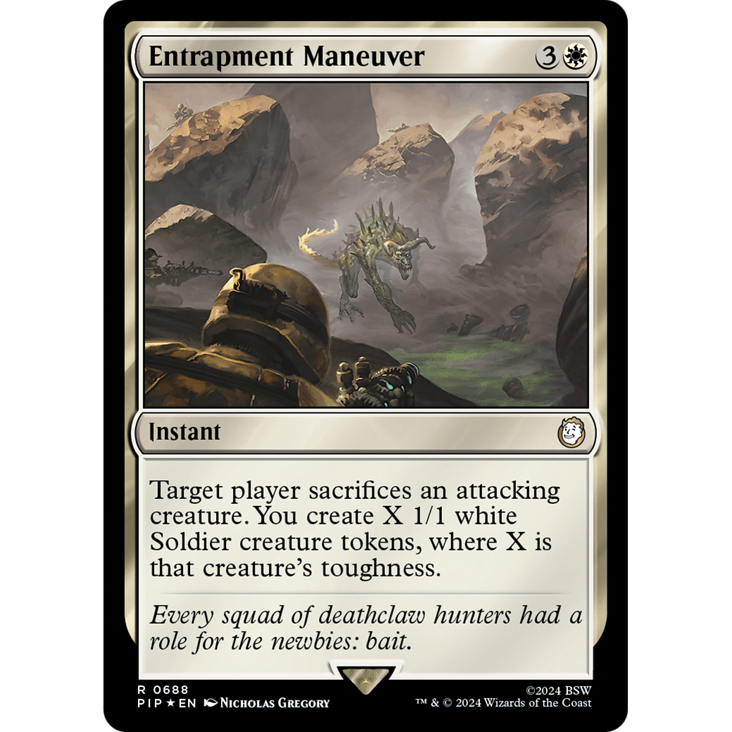 Entrapment Maneuver (PIP-688) - Fallout Foil