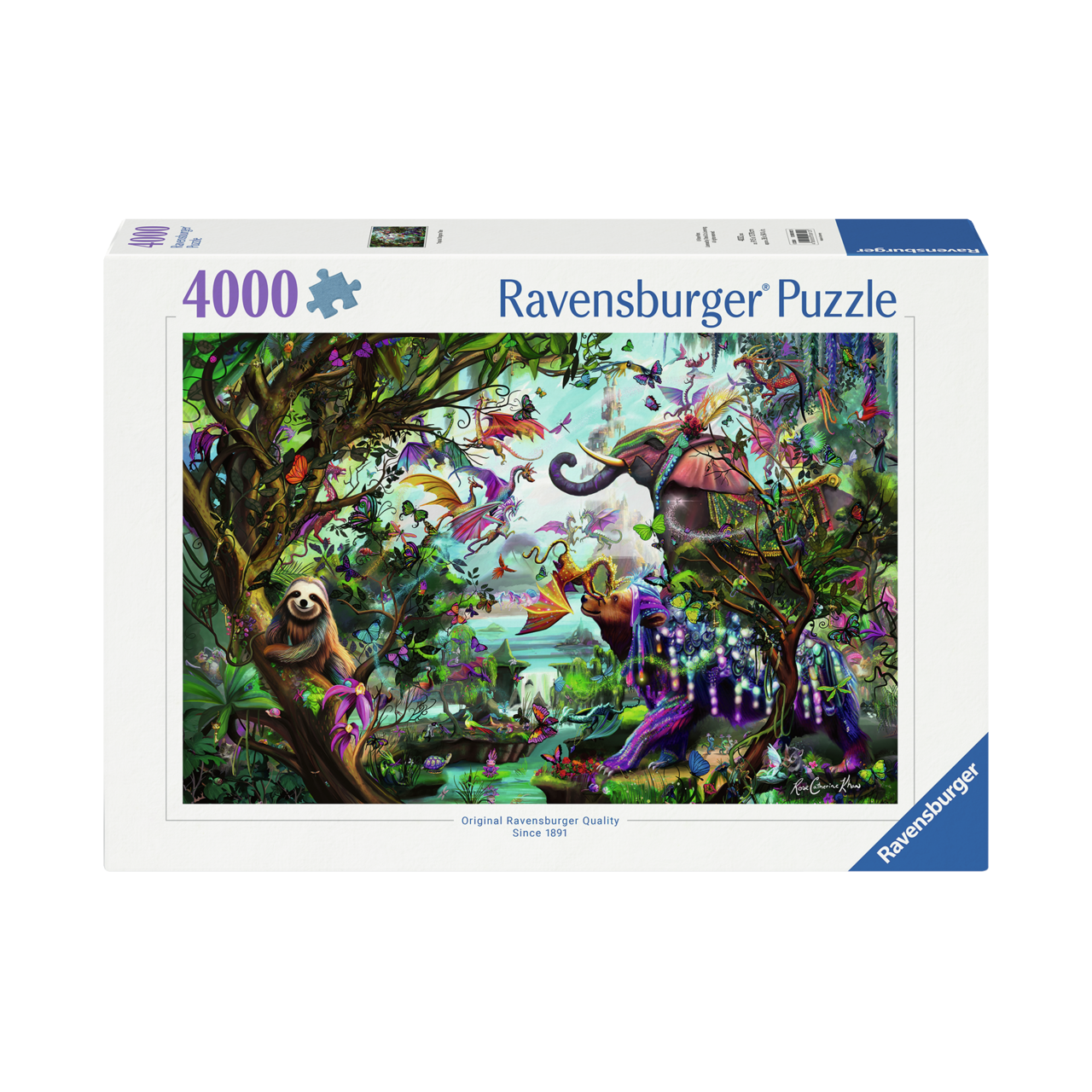 Tropical Dragons 4000 Pc Puzzle (Pre-Order)