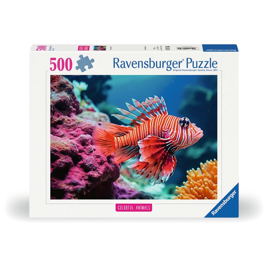 Red Lionfish 500 Pc Puzzle (Pre-Order)