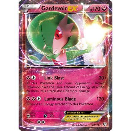 Gardevoir EX 78/114 - XY Steam Siege Holofoil