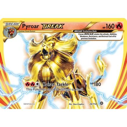 Pyroar BREAK 24/114 - XY Steam Siege Holofoil