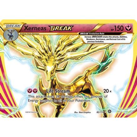 Xerneas BREAK 82/114 - XY Steam Siege Holofoil