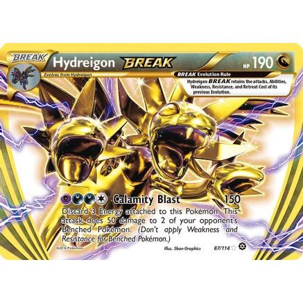 Hydreigon BREAK 87/114 - XY Steam Siege Holofoil