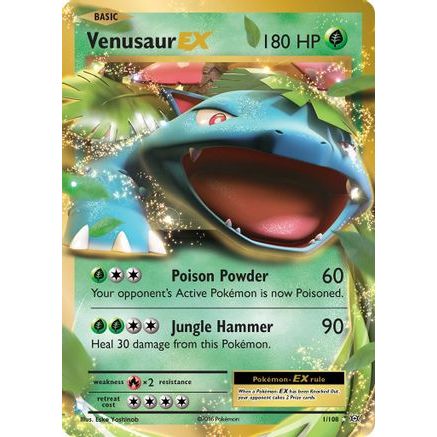 Venusaur EX 1/108 - XY Evolutions Holofoil