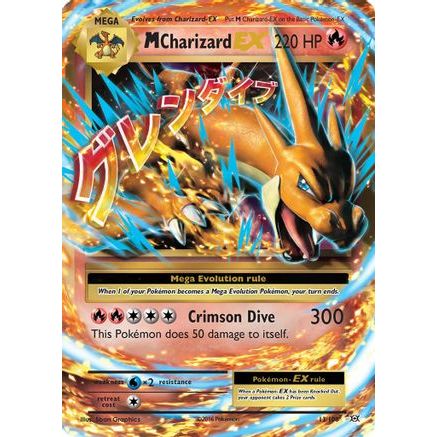 M Charizard EX 13/108 - XY Evolutions Holofoil