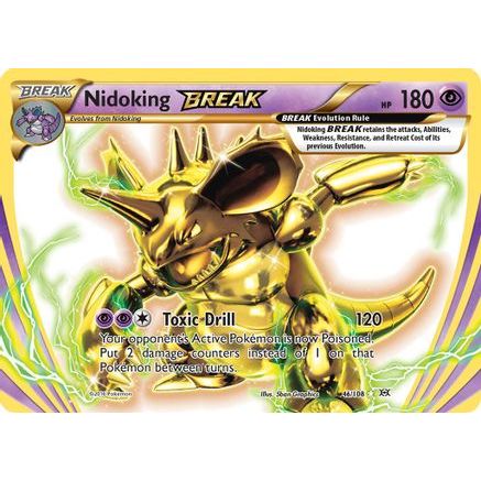 Nidoking BREAK 46/108 - XY Evolutions Holofoil