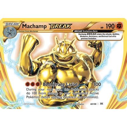 Machamp BREAK 60/108 - XY Evolutions Holofoil
