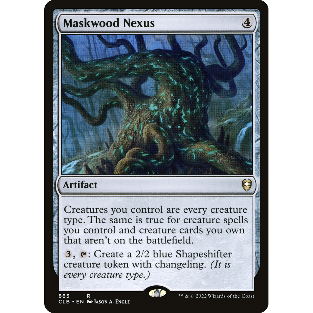 Maskwood Nexus (CLB-865) - Commander Legends: Battle for Baldur's Gate