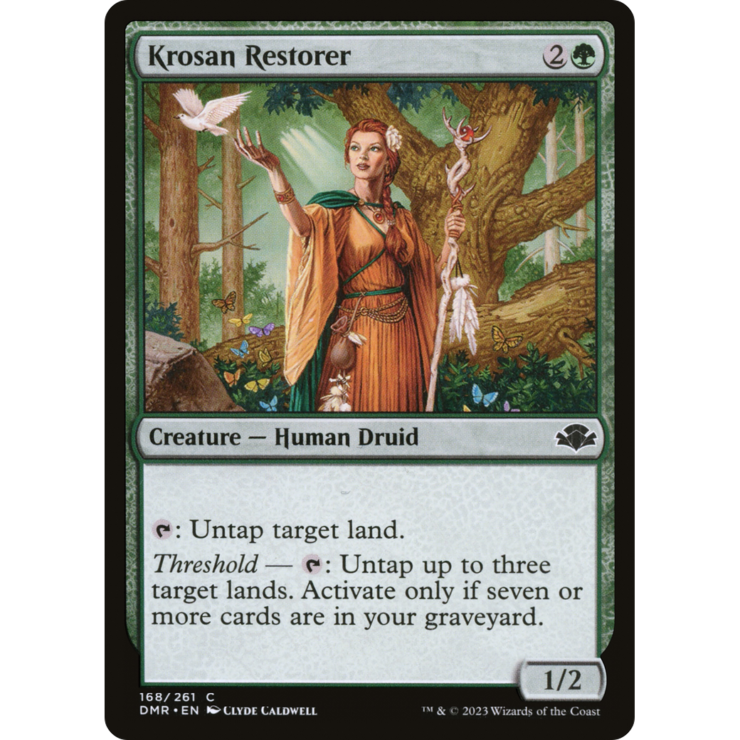 Krosan Restorer (DMR-168) - Dominaria Remastered Foil