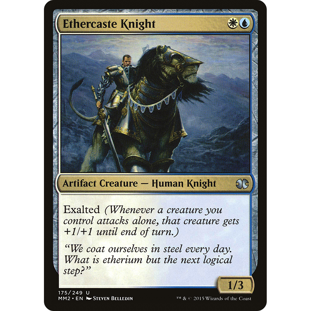 Ethercaste Knight (MM2-175) - Modern Masters 2015