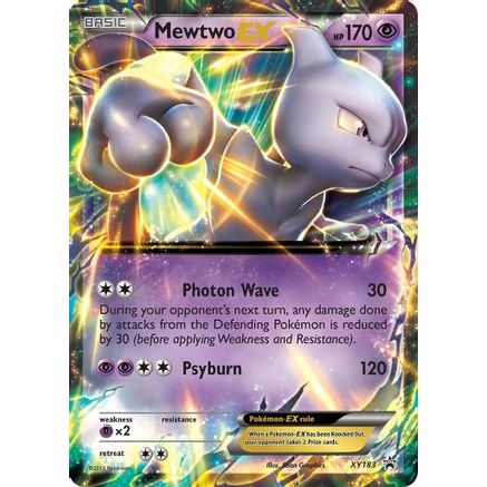 Mewtwo EX - XY183 XY183/211 - XY Promos Holofoil