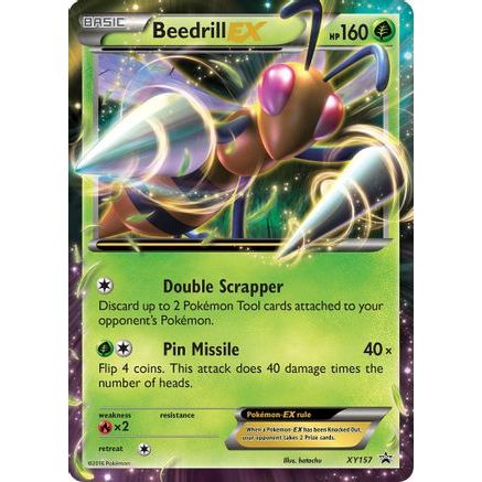 Beedrill EX - XY157 XY157/211 - XY Promos Holofoil