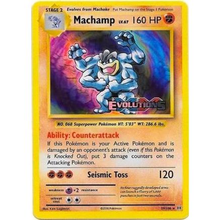 Machamp (XY Evolutions Prerelease) 59 - XY Promos Holofoil