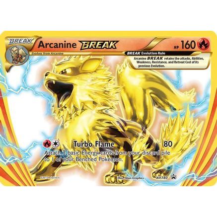 Arcanine BREAK - XY180 XY180/211 - XY Promos Holofoil