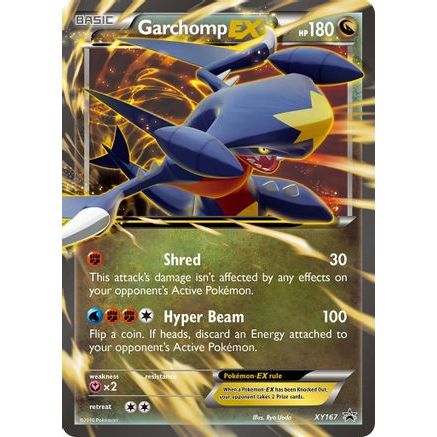 Garchomp EX - XY167 XY167/211 - XY Promos Holofoil