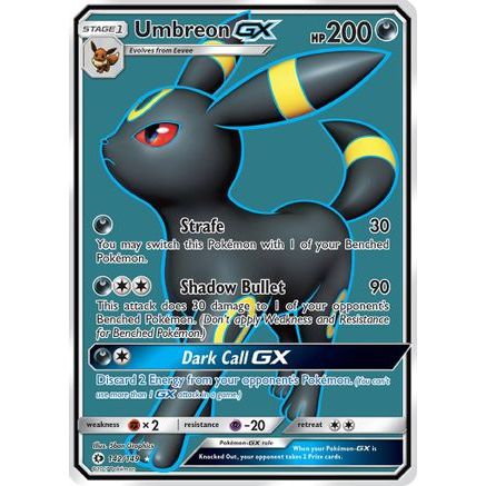 Umbreon GX (Full Art) 142/149 - SM Base Set Holofoil