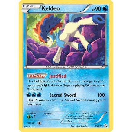 Keldeo - XY191 XY191/211 - XY Promos Holofoil