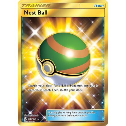 Nest Ball (Secret) 158/149 - SM Base Set Holofoil