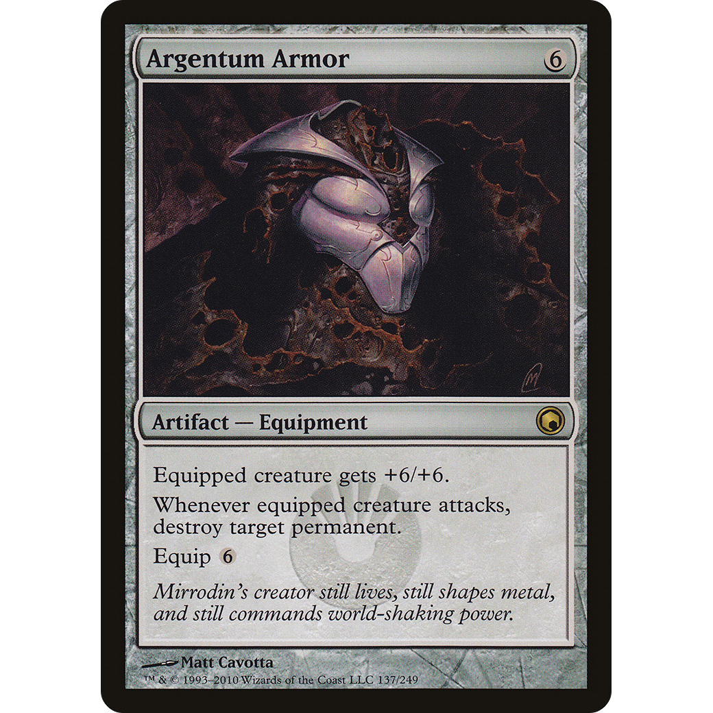 Argentum Armor (SOM-137) - Scars of Mirrodin Foil