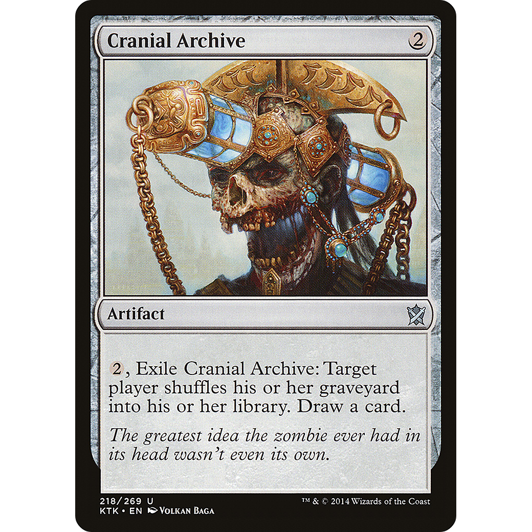 Cranial Archive (KTK-218) - Khans of Tarkir Foil