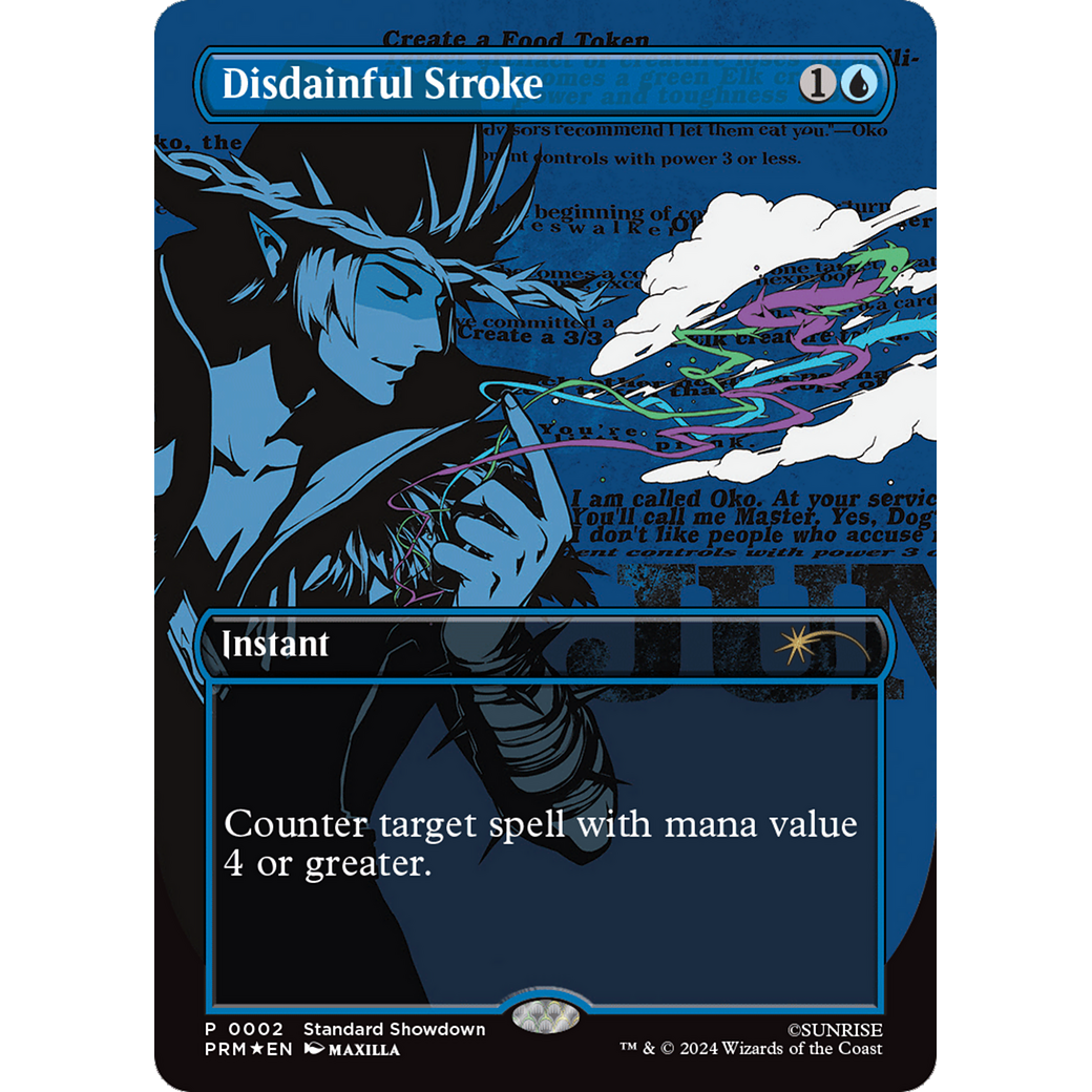 Disdainful Stroke (SSP-002) - Cowboy Bebop (Borderless) Foil