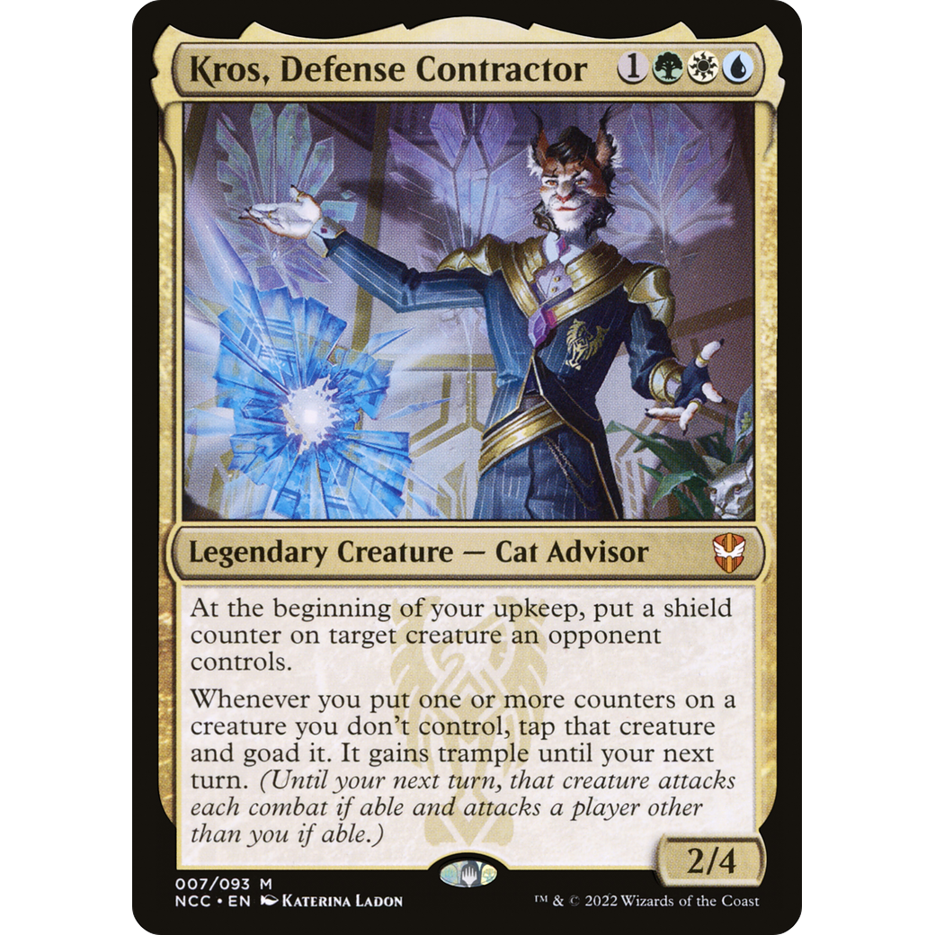 Kros, Defense Contractor (NCC-007) - New Capenna Commander