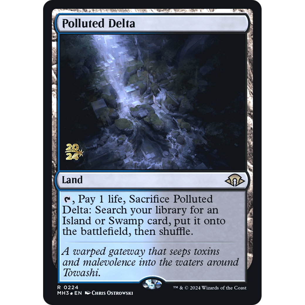 Polluted Delta (PRE-224S) - Modern Horizons 3 Promos Foil