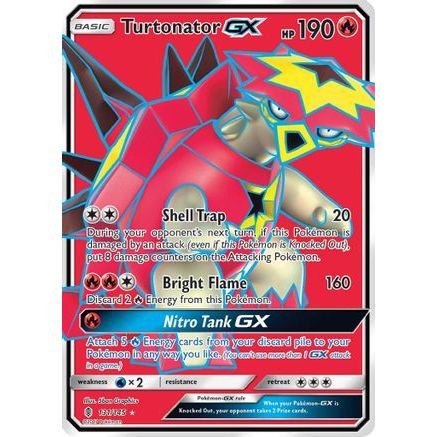 Turtonator GX (Full Art) 131/145 - SM Guardians Rising Holofoil