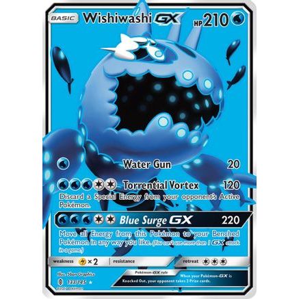 Wishiwashi GX (Full Art) 133/145 - SM Guardians Rising Holofoil
