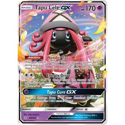 Tapu Lele GX 60/145 - SM Guardians Rising Holofoil