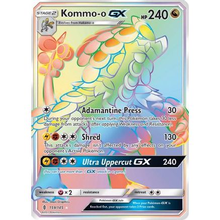 Kommo-o GX (Secret) 159/145 - SM Guardians Rising Holofoil