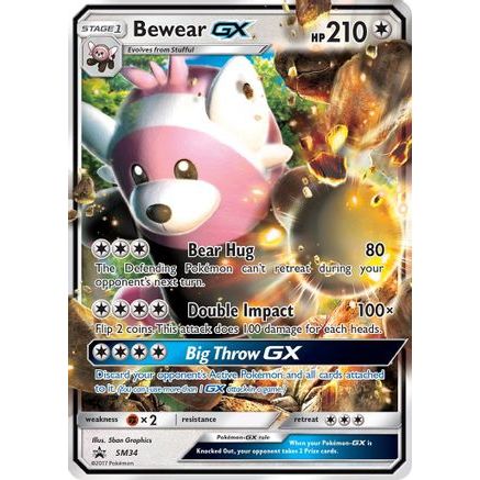 Bewear GX - SM34 SM34/248 - SM Promos Holofoil