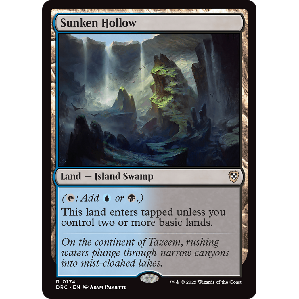 Sunken Hollow (DRC-174) - Commander: Aetherdrift