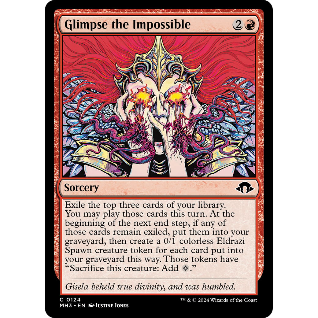 Glimpse the Impossible (MH3-124) - Modern Horizons 3 Foil