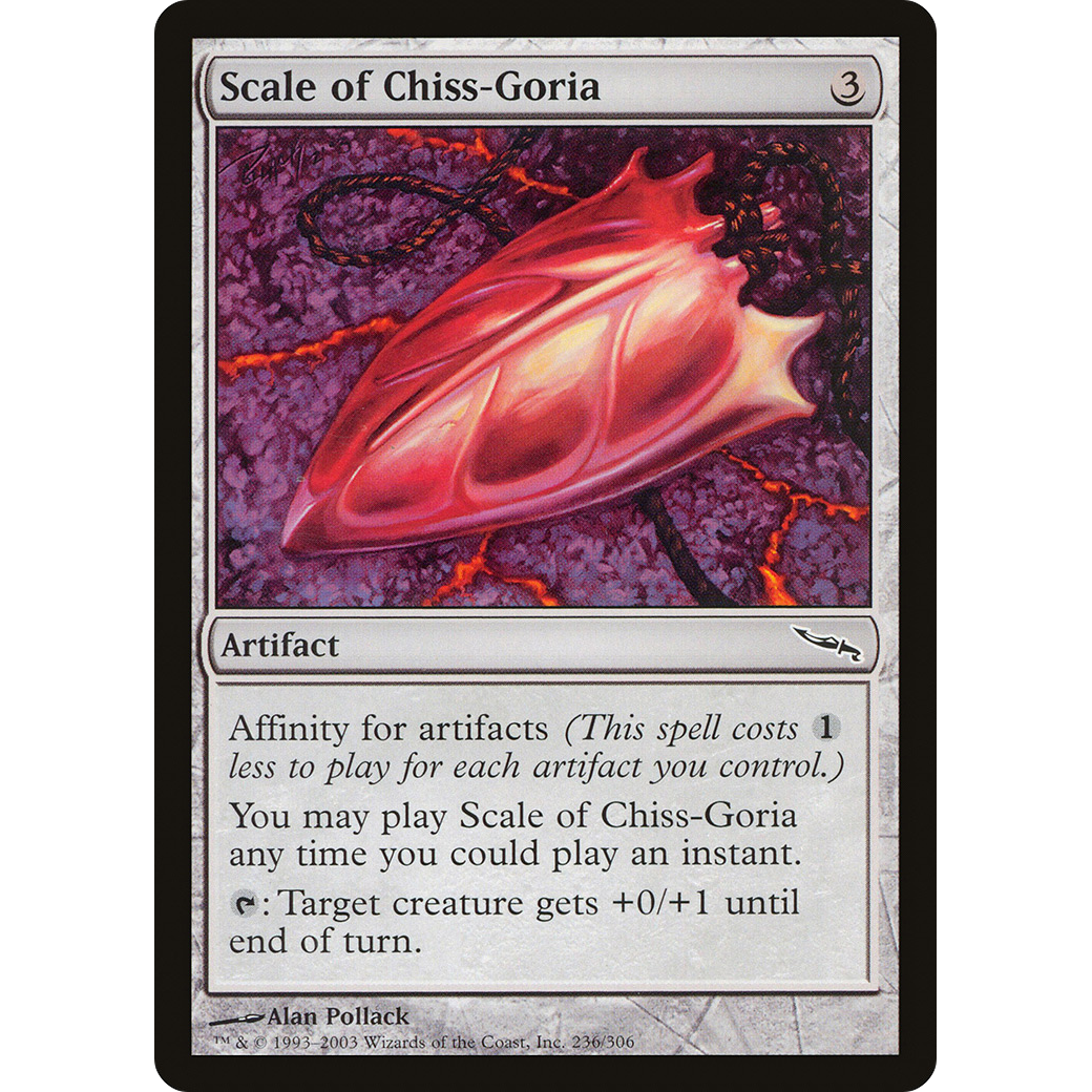 Scale of Chiss-Goria (MRD-236) - Mirrodin Foil