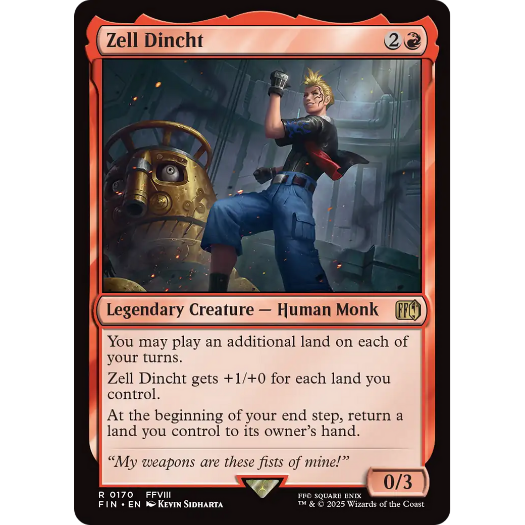 Zell Dincht (FIN-170) - FINAL FANTASY