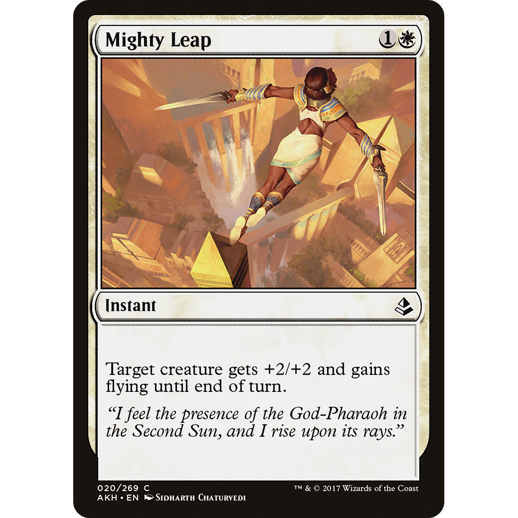Mighty Leap (AKH-020) - Amonkhet