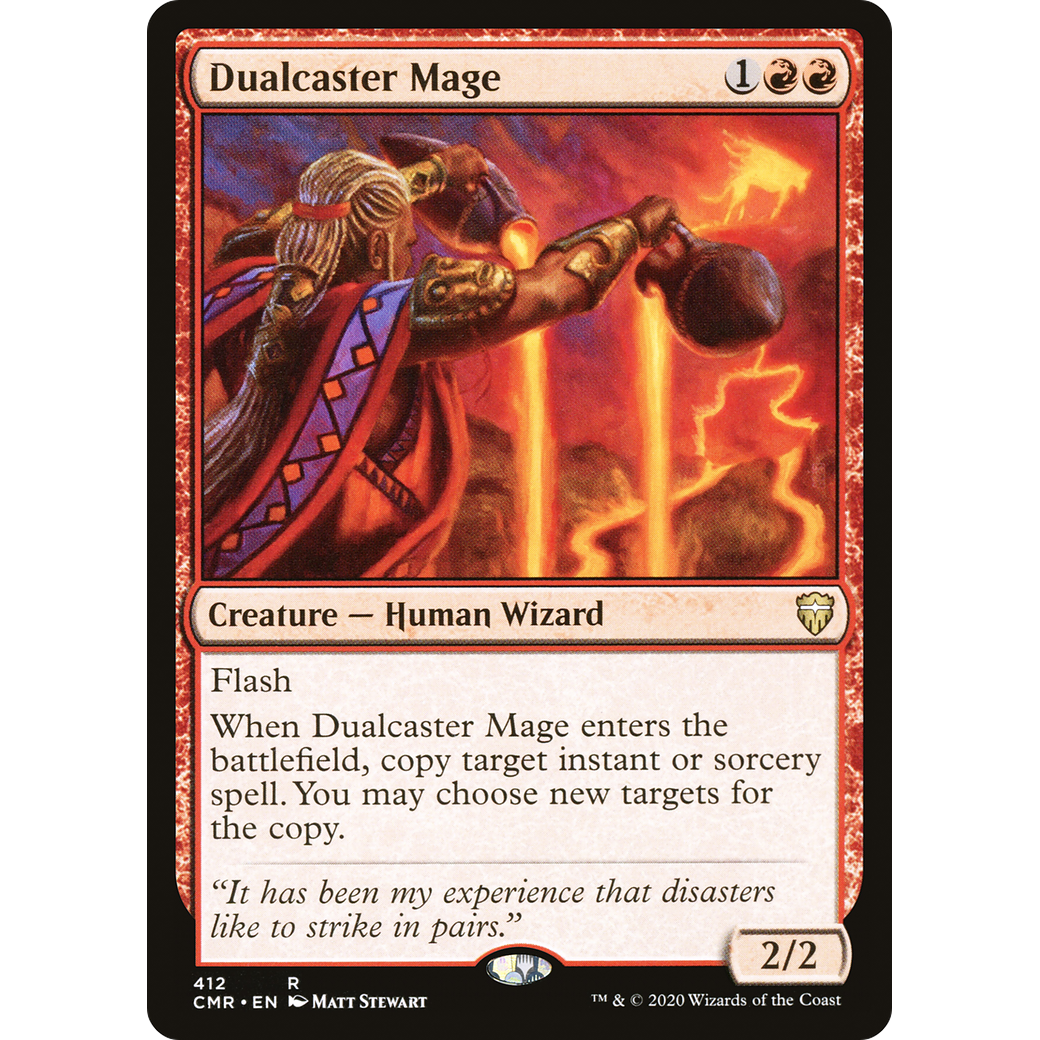 Dualcaster Mage (CMR-412) - Commander Legends