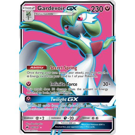 Gardevoir GX (Full Art) 140/147 - SM Burning Shadows Holofoil